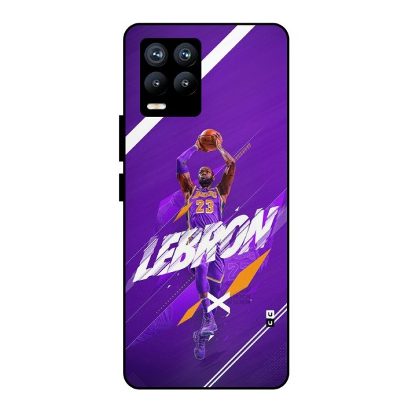 Basketball Star Metal Back Case for Realme 8