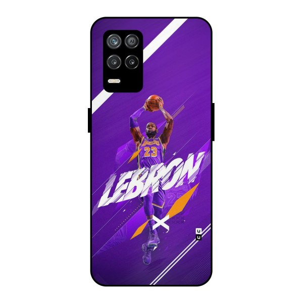 Basketball Star Metal Back Case for Realme 8 5G