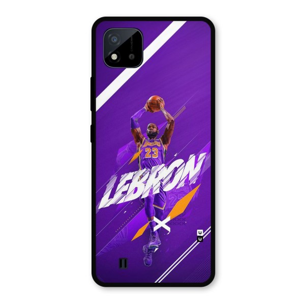 Basketball Star Metal Back Case for Realme C11 2021