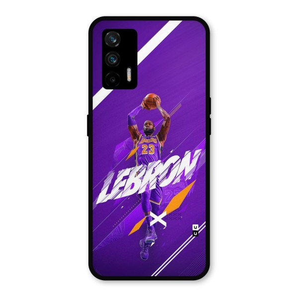 Basketball Star Metal Back Case for Realme GT 5G