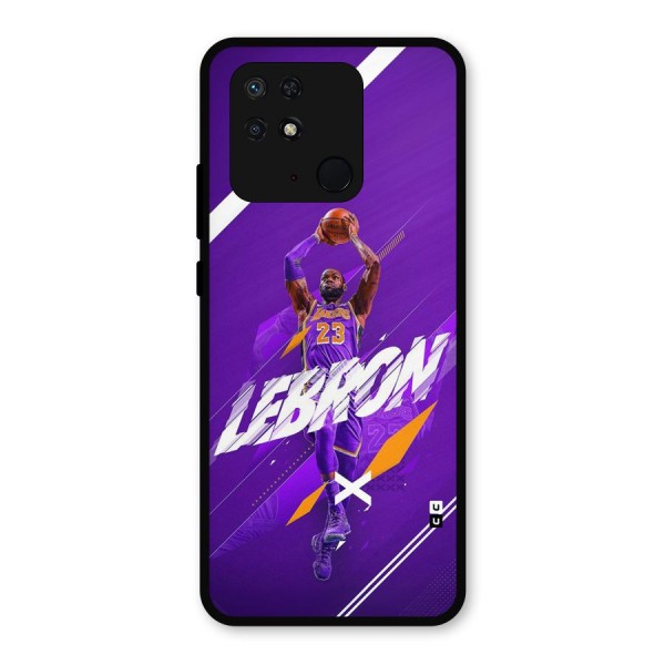 Basketball Star Metal Back Case for Redmi 10