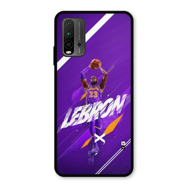 Basketball Star Metal Back Case for Redmi 9 Power