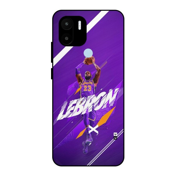 Basketball Star Metal Back Case for Redmi A1 Plus