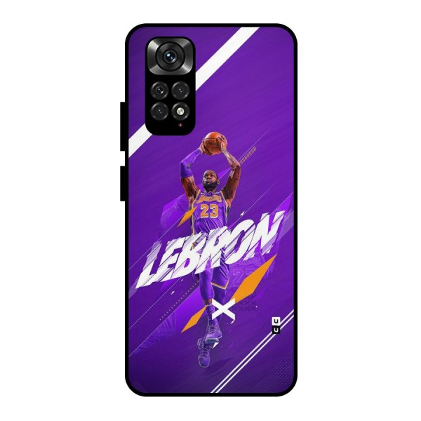 Basketball Star Metal Back Case for Redmi Note 11 Pro