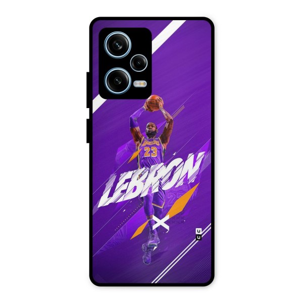 Basketball Star Metal Back Case for Redmi Note 12 Pro