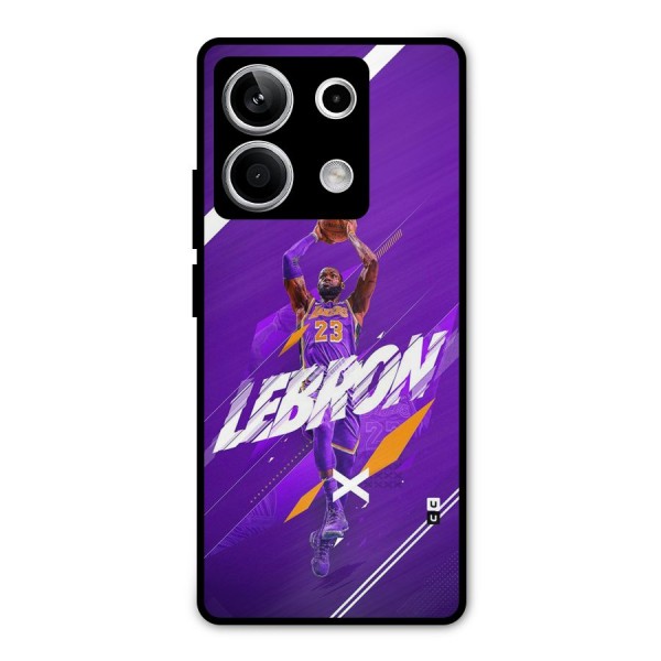 Basketball Star Metal Back Case for Redmi Note 13 5G