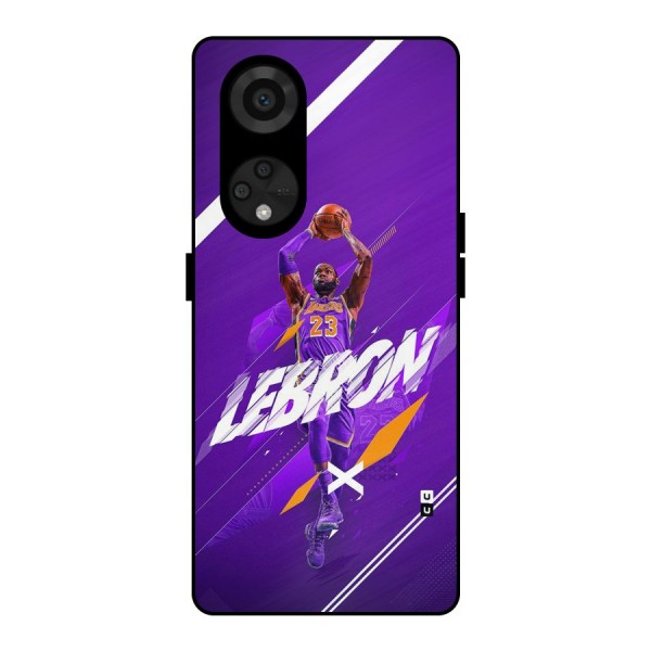 Basketball Star Metal Back Case for Reno8 T 5G