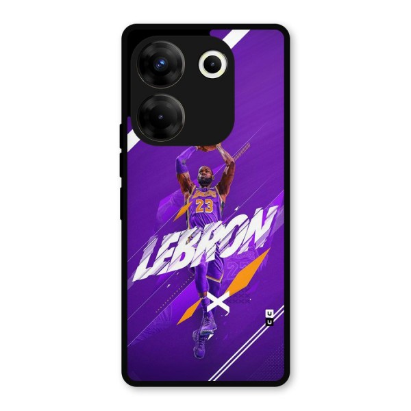 Basketball Star Metal Back Case for Tecno Camon 20