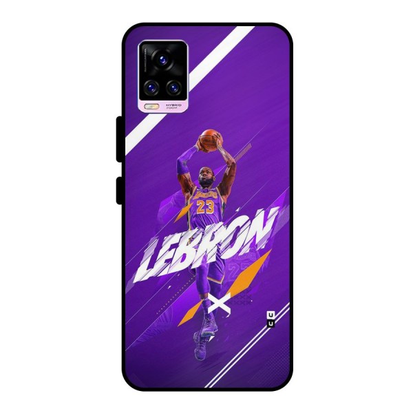 Basketball Star Metal Back Case for Vivo V20 Pro