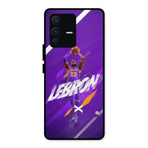 Basketball Star Metal Back Case for Vivo V23 5G