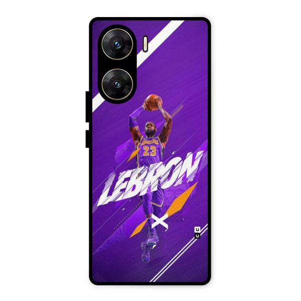 Basketball Star Metal Back Case for Vivo V29e