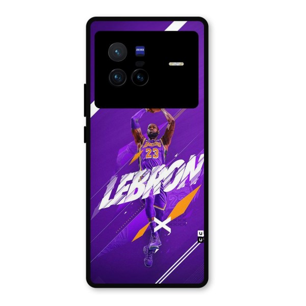 Basketball Star Metal Back Case for Vivo X80