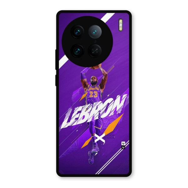 Basketball Star Metal Back Case for Vivo X90 Pro