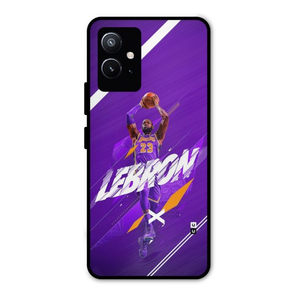 Basketball Star Metal Back Case for Vivo Y75 5G