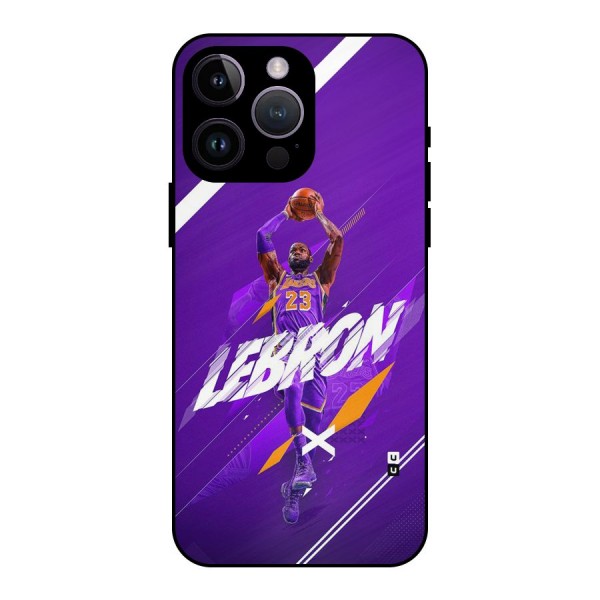 Basketball Star Metal Back Case for iPhone 14 Pro Max