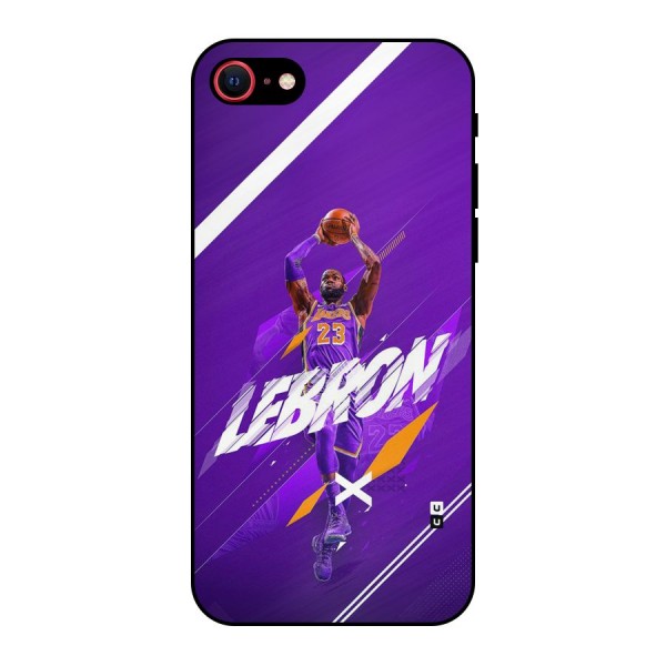 Basketball Star Metal Back Case for iPhone SE 2020