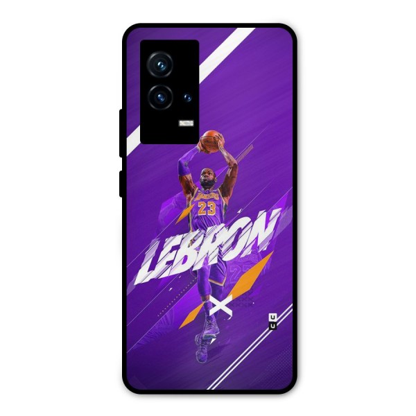 Basketball Star Metal Back Case for iQOO 9 5G