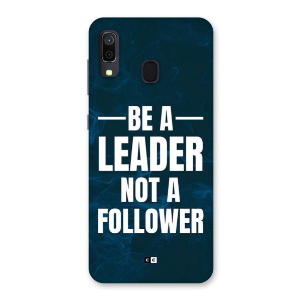 Be A Leader Back Case for Galaxy A20