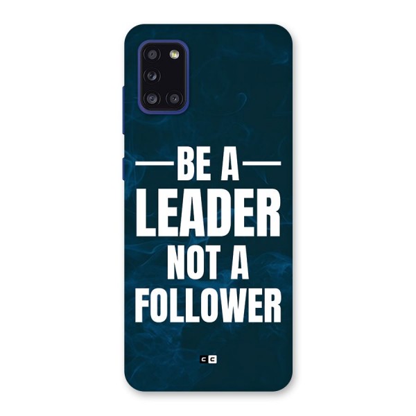 Be A Leader Back Case for Galaxy A31