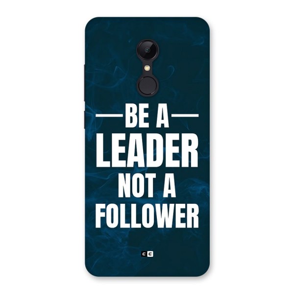 Be A Leader Back Case for Redmi 5