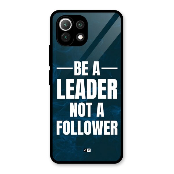 Be A Leader Glass Back Case for Mi 11 Lite