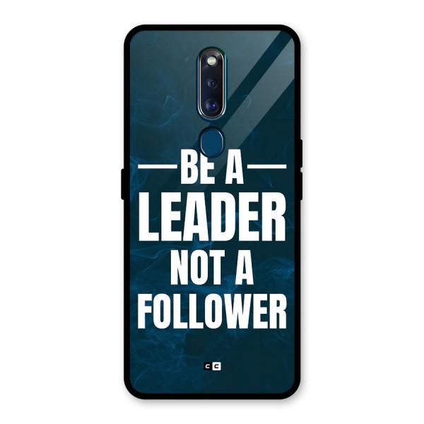 Be A Leader Glass Back Case for Oppo F11 Pro