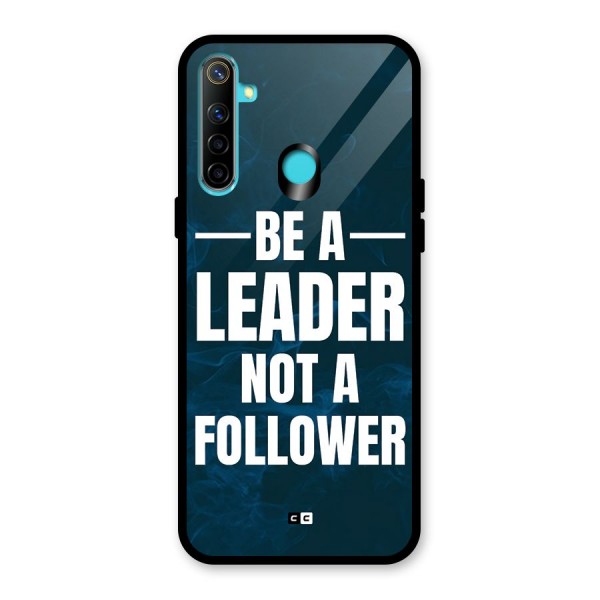 Be A Leader Glass Back Case for Realme 5