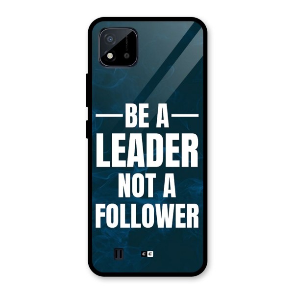 Be A Leader Glass Back Case for Realme C11 2021