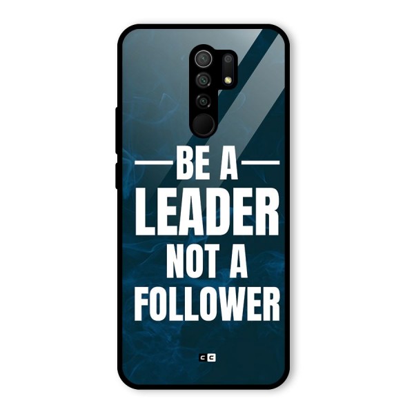 Be A Leader Glass Back Case for Redmi 9 Prime