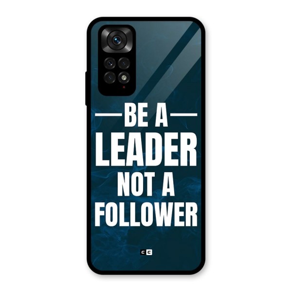 Be A Leader Glass Back Case for Redmi Note 11S