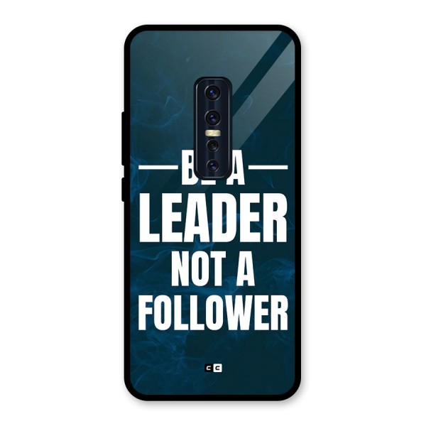 Be A Leader Glass Back Case for Vivo V17 Pro