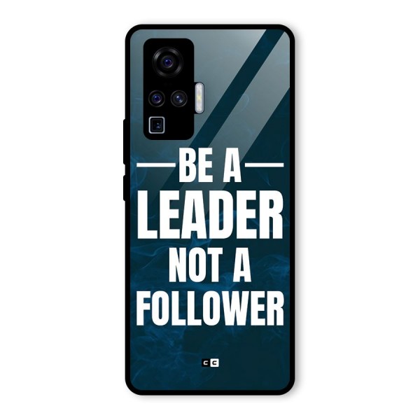 Be A Leader Glass Back Case for Vivo X50 Pro