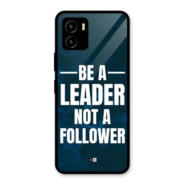 Be A Leader Glass Back Case for Vivo Y15s