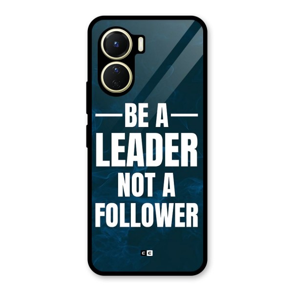 Be A Leader Glass Back Case for Vivo Y16