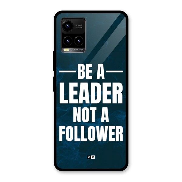 Be A Leader Glass Back Case for Vivo Y21A