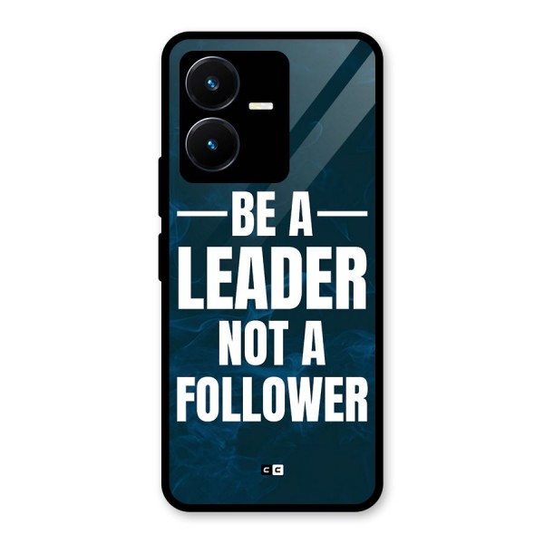 Be A Leader Glass Back Case for Vivo Y22