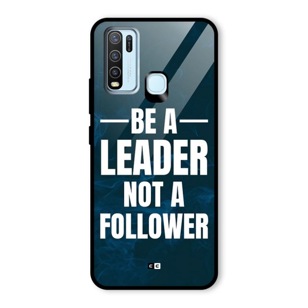 Be A Leader Glass Back Case for Vivo Y50