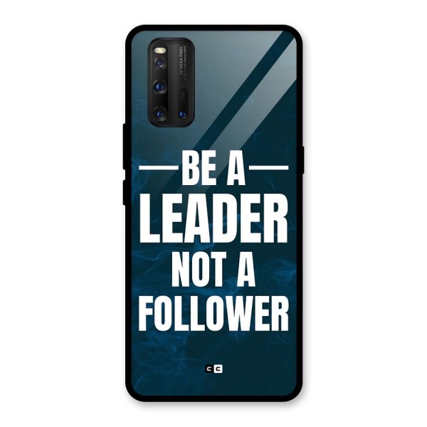 Be A Leader Glass Back Case for Vivo iQOO 3