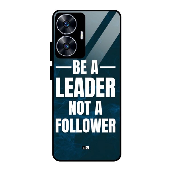 Be A Leader Glass Back Case for realme C55