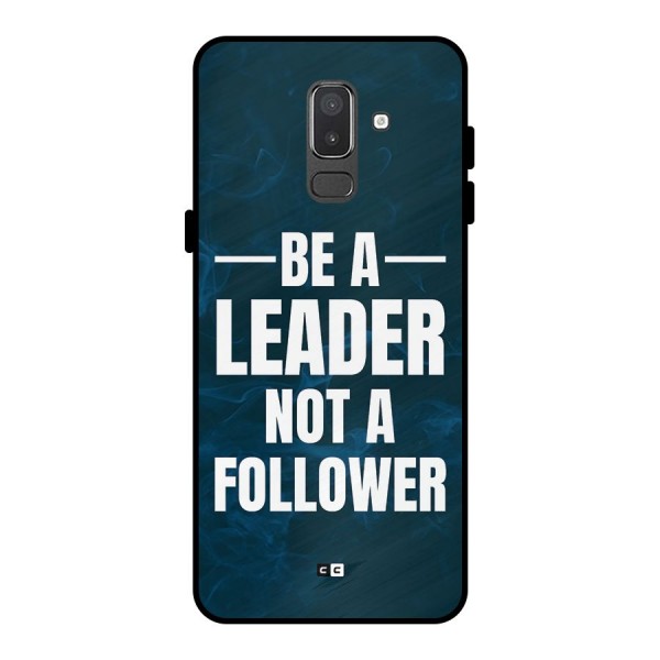 Be A Leader Metal Back Case for Galaxy On8 (2018)