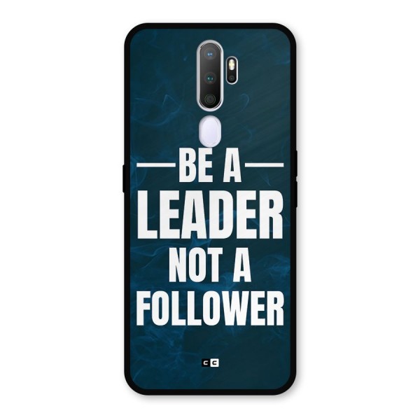 Be A Leader Metal Back Case for Oppo A5 (2020)