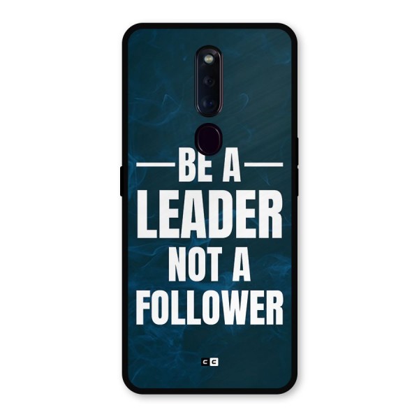 Be A Leader Metal Back Case for Oppo F11 Pro