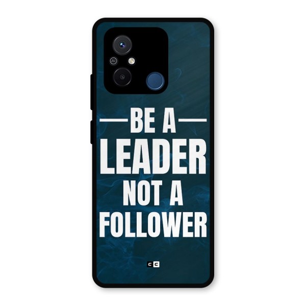 Be A Leader Metal Back Case for Poco C55