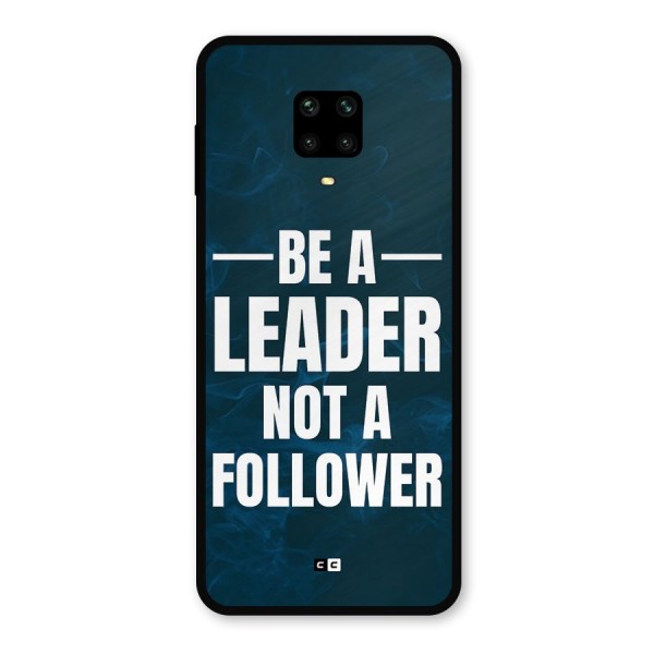 Be A Leader Metal Back Case for Poco M2