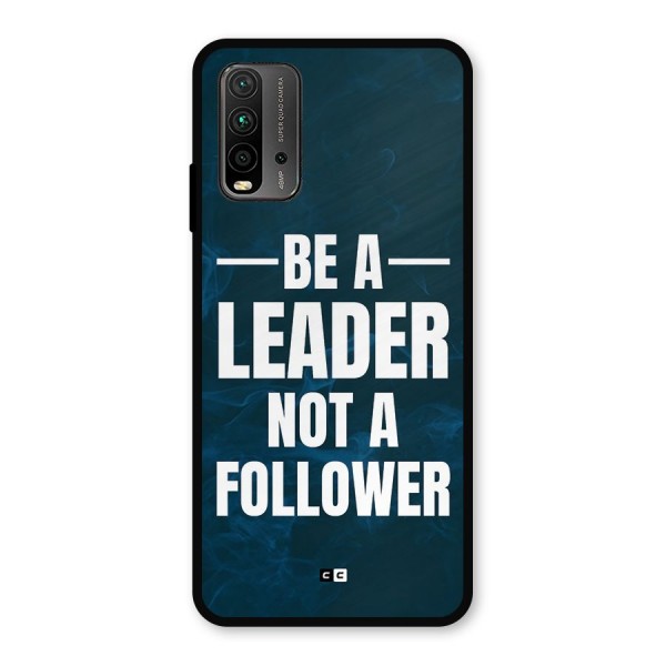 Be A Leader Metal Back Case for Redmi 9 Power