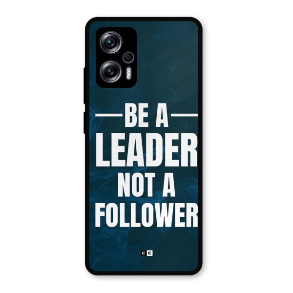 Be A Leader Metal Back Case for Redmi K50i