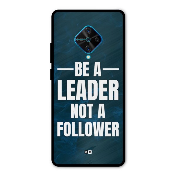 Be A Leader Metal Back Case for Vivo S1 Pro