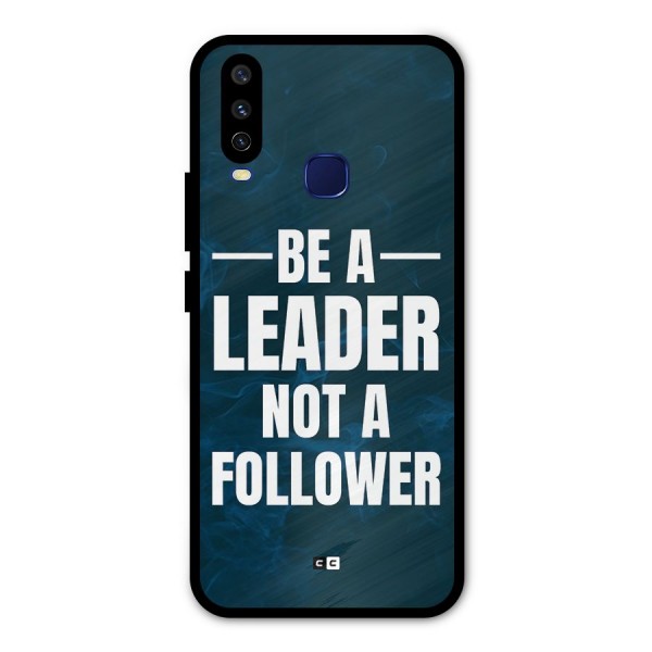 Be A Leader Metal Back Case for Vivo U10