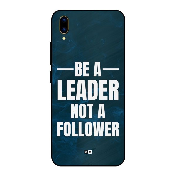 Be A Leader Metal Back Case for Vivo V11 Pro