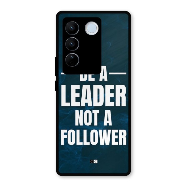 Be A Leader Metal Back Case for Vivo V27 Pro